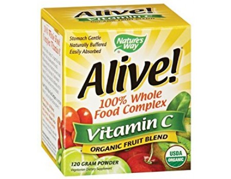 ALIVE VITAMIN C 500 mg. 120 g powder